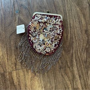 Free People beaded evening bag